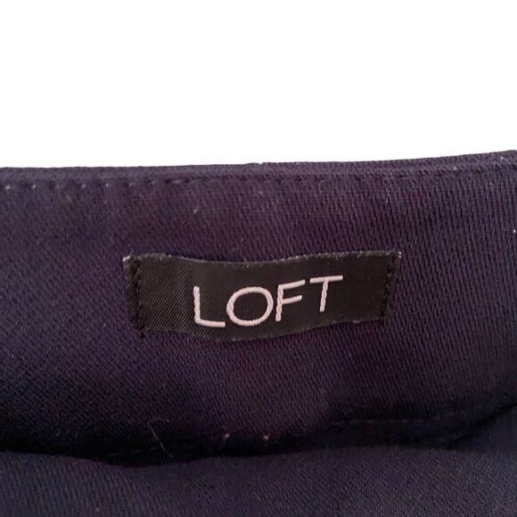 Loft Marisa Blue Casual Pants in Size 4 - Picture 10 of 11